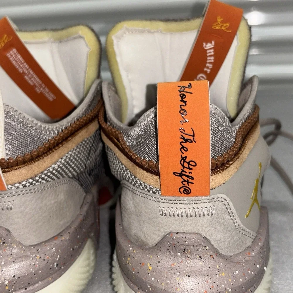 Jordan Why Not Zer0.6‎ "Honor The Gift" Men's Shoes Size 13 DX1692-001 Taupe - Picture 13 of 13